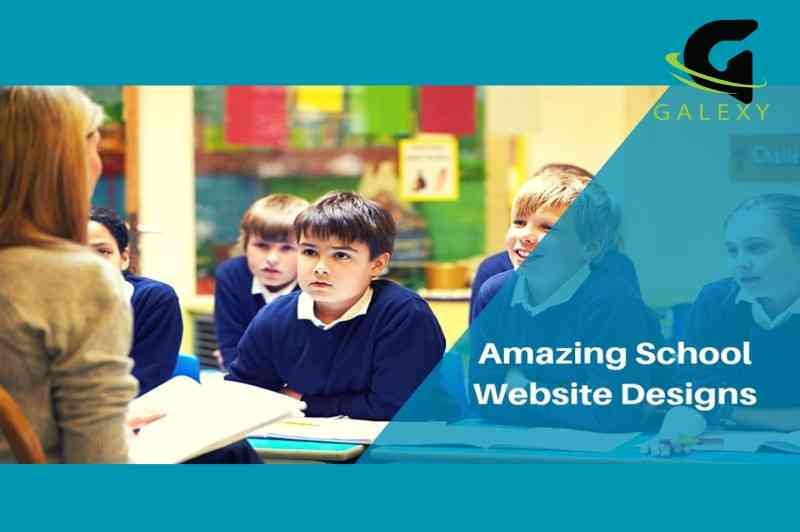School Website Design Services - Galexy It Solution
