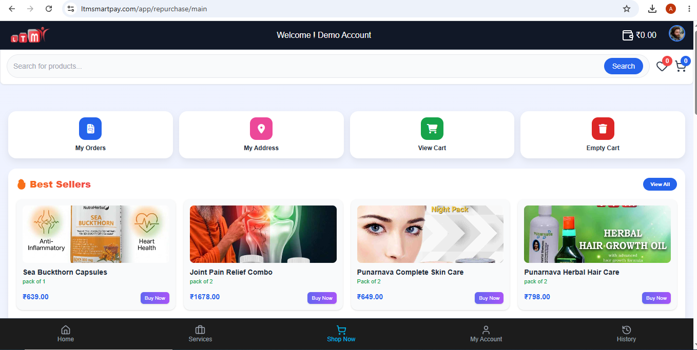 Ltm Smart Pay | Galexy It Solution